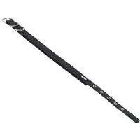 Nobby - Honden Halsband - Cover - Zwart - 45 tot 55 cm - 2,5 cm breed