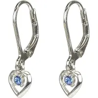 Traveller Oorbellen Hart Dushi - Kinder - Hangers - Zilver - 545231
