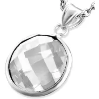 Montebello Ketting Casey - 925 Zilver E-Coating - 12x20mm - 45cm