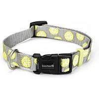 Beeztees Nylon halsband Lemon 48-70cm