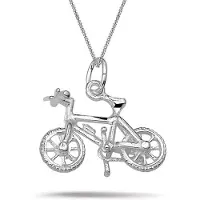 Montebello Ketting Mountainbike - 925 Zilver - Fiets - 19x18mm - 45cm