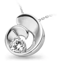Orphelia Dames 925 Sterling Zilveren Hanger met Ketting - Zilver ZH-4656
