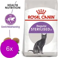 Royal Canin 6x Kattenvoer Droog Sterilised 37 2 kg