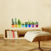 Imagicom muursticker Cactus 50 x 70 cm vinyl groen