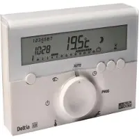 Generique Kamerthermostaat Deltia 8.00 programmeerbaar elektronisch bedraad