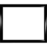 Homedecoration Colorado - Fotolijst - Fotomaat - 44 x 53 cm - hoogglans zwart