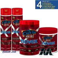 Novex My Curls Movie Star Shampoo + Conditioner 10.1oz + Leave in + Hair Mask 35oz