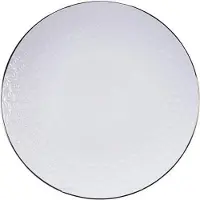 Tokyo Design Studio - Nippon White Gold Rim Plate 25.5cm Star