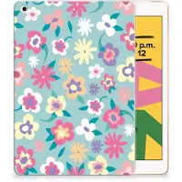 B2Ctelecom Apple iPad 10.2 | iPad 10.2 (2020) | 10.2 (2021) Siliconen Hoesje Flower Power