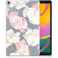 B2Ctelecom Samsung Galaxy Tab A 10.1 (2019) Siliconen Hoesje Lovely Flowers