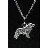 MOOYE ® - Collectie Zilveren Podhalanski owczarek ketting hanger - groot