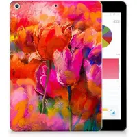 B2Ctelecom Tablethoes Apple iPad 9.7 2018 | 2017 Tulips