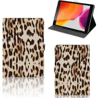 B2Ctelecom iPad 10.2 2019 | iPad 10.2 2020 | 10.2 2021 Flip Case Leopard