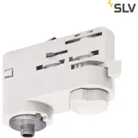 SLV Onderdeel | Lampadapter voor S-TRACK 3-fasen rail, verkeerswit | S-TRACK SYSTEM