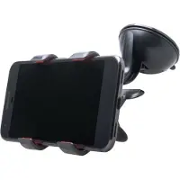 Shop4 - Universele Telefoonhouder Auto Raam (max. breedte 110mm)