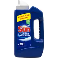 SUN 6x Vaatwaspoeder Normaal 1,39 Kg 80 Wasbeurten