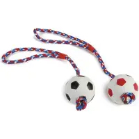 Beeztees Sponzenbal Aan Koord 30 X 6 X 6 Cm