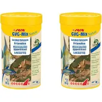 Sera GVG nature mix 100ml lekkernijen zonder bewaarmiddelen per 2 potjes krill daphnia rode muggenlarven