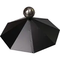 Intergard Tuinhuiskap incl. messing bol voor tuinhuisje achtkant