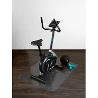 Ivol Onderlegmat / beschermmat voor fitnessapparaten - Transparant - 90x120 cm