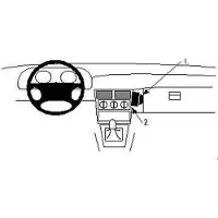 Brodit Proclip Angled Mount (852329)