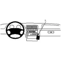 Brodit Proclip Angled Mount (852183)