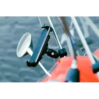 Lampa Opti-Line scooter windscherm-mount met universele smartphonehouder