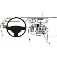 Brodit PDA/GPS/mobiele telefoons accessoires ProClip