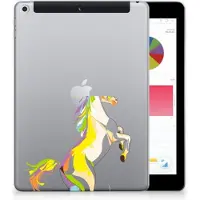 B2Ctelecom Apple iPad 9.7 2018 | 2017 Tablet Back Cover Horse Color