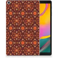 B2Ctelecom Samsung Galaxy Tab A 10.1 (2019) Hippe Hoes Batik Brown