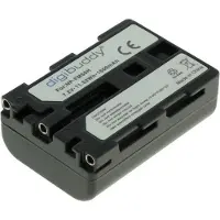 Digibuddy Camera accu compatibel met Sony NP-FM30, NP-FM55H, NP-FM50 en NP-QM51 - 1600 mAh