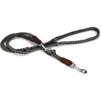 Beeztees Wandelriem Korda 130x2 cm nylon grijs 745960