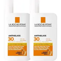 La Roche-Posay Anthelios Onzichtbare Zonnebrand Fluide SPF30 - 2x 50ml