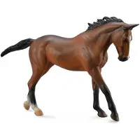 Collecta Deluxe Bay Thoroughbred Mare Scale 1:12 Figure Bruin Kinderen