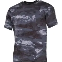 MFH US T-Shirt - korte mouwen - HDT camouflage LE - 170 g/m² - Maat XL