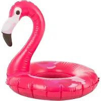Sambro - 3D Flamingo | Zwemring | Zwemband | 3 - 6 jaar | Opblaasbaar - Zwembad speelgoed - Water speelgoed - Luchtbed