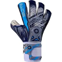 Elite Sport Brambo Keepershandschoenen - Wit / Marine | Maat: 9