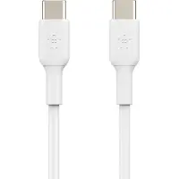 Belkin Usb C naar Usb C Kabel 60W 2m Kunststof Wit