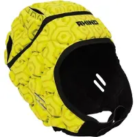 Rhino hoofdbeschermer Pro polyester geel