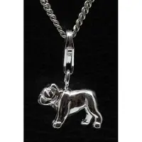 MOOYE ® - Collectie Zilveren Bulldog hanger én bedel