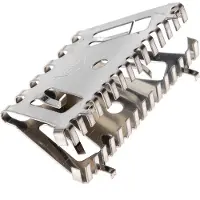 JUNAI Bijenbekjes RVS stootvoegrooster 20 stuks 7 CM, 20 stuks