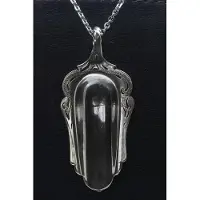 MOOYE ® - Collectie Zilveren Suikerschep bewerkt als ketting hanger besteksieraad