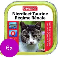 Beaphar 6x Nierdieet Kattenvoer Nat Kat 6 x 100 gr