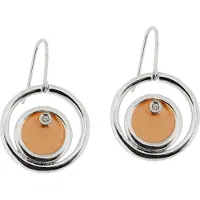 Orphelia Dames 925 Sterling Zilveren Dangle Oorbellen - Zilver ZO-5703