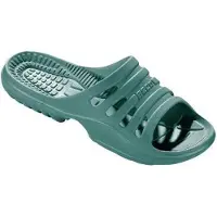 Beco heren badslippers Petrol