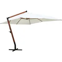 vidaXL Parasol 300x400 cm wit