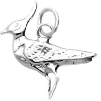 MOOYE ® - Collectie Zilveren Kievit middel kettinghanger