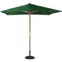 Bolero Parasol Bolero, vierkant, Groen, 2,5 meter