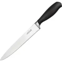 Vogue Zwart soft grip vleesmes | 20 cm