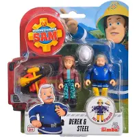 Simba Brandweerman Sam Speelfiguren - Derek & Steele